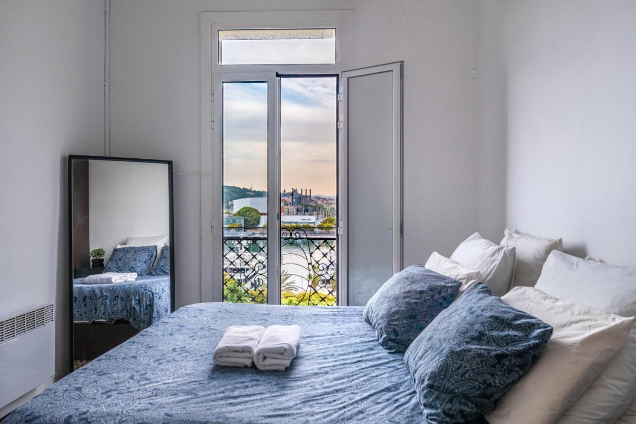 Superb Cute Flat Barcelona Bests View On The Sea For Couple Exteriér fotografie