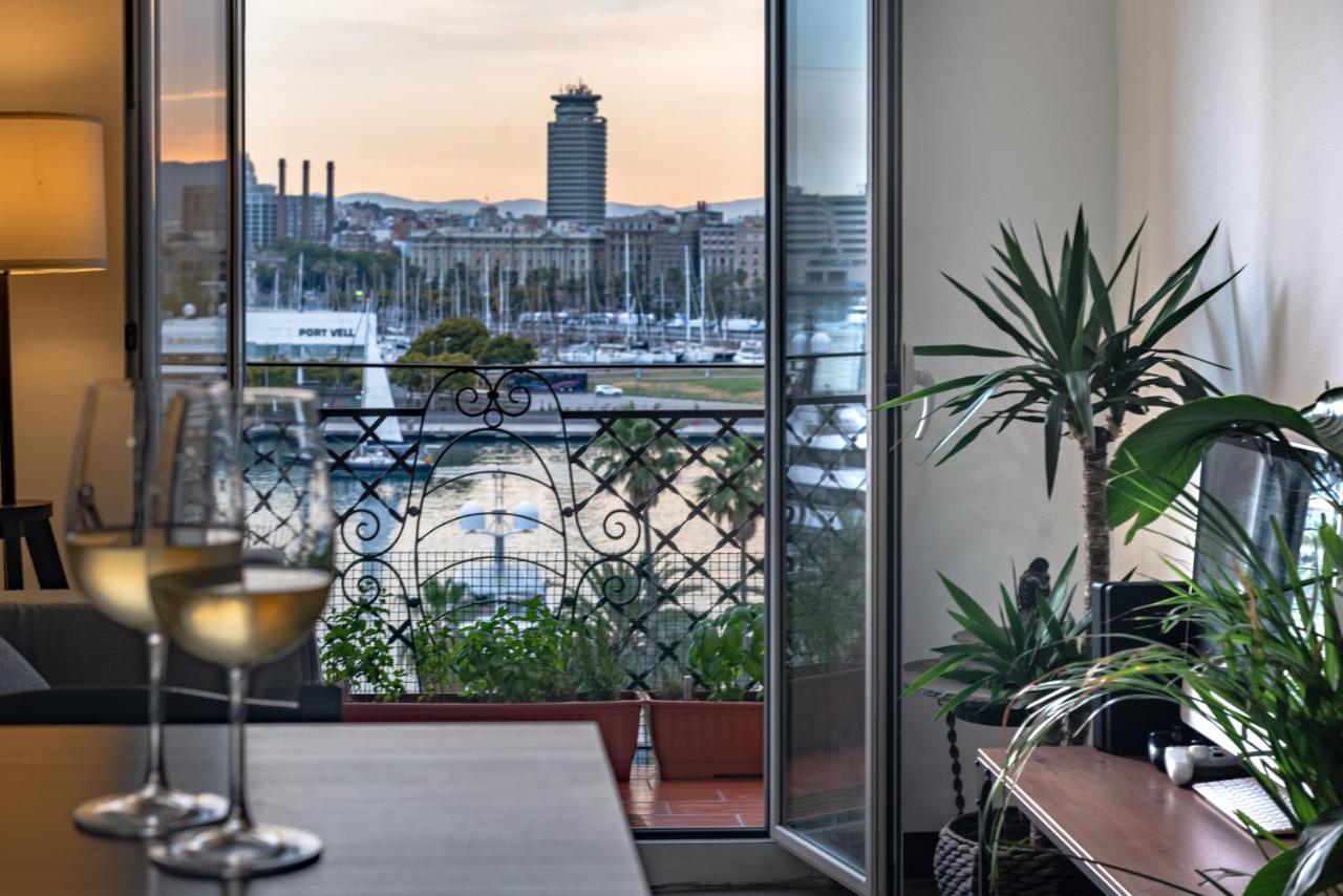 Superb Cute Flat Barcelona Bests View On The Sea For Couple Exteriér fotografie