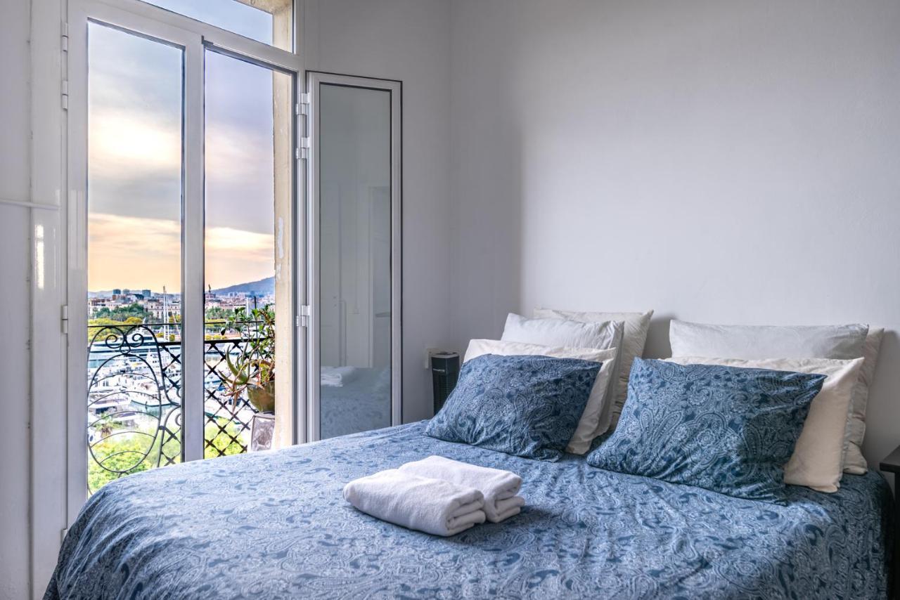 Superb Cute Flat Barcelona Bests View On The Sea For Couple Exteriér fotografie